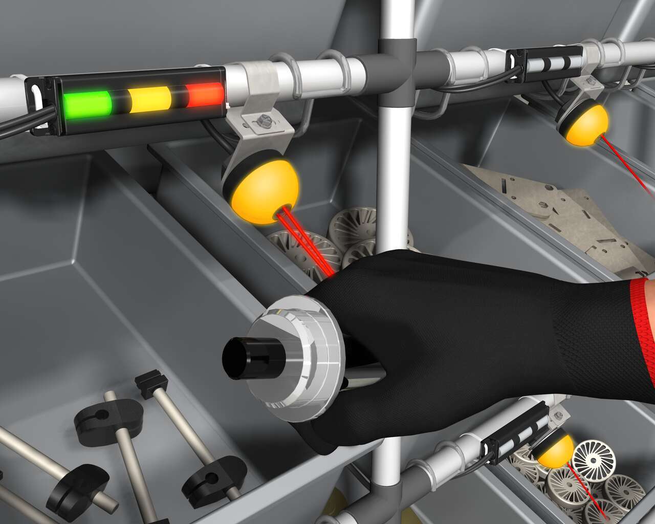 K50-FF100-and-TL30-Kitting-Operation_Close picking parts from a bin