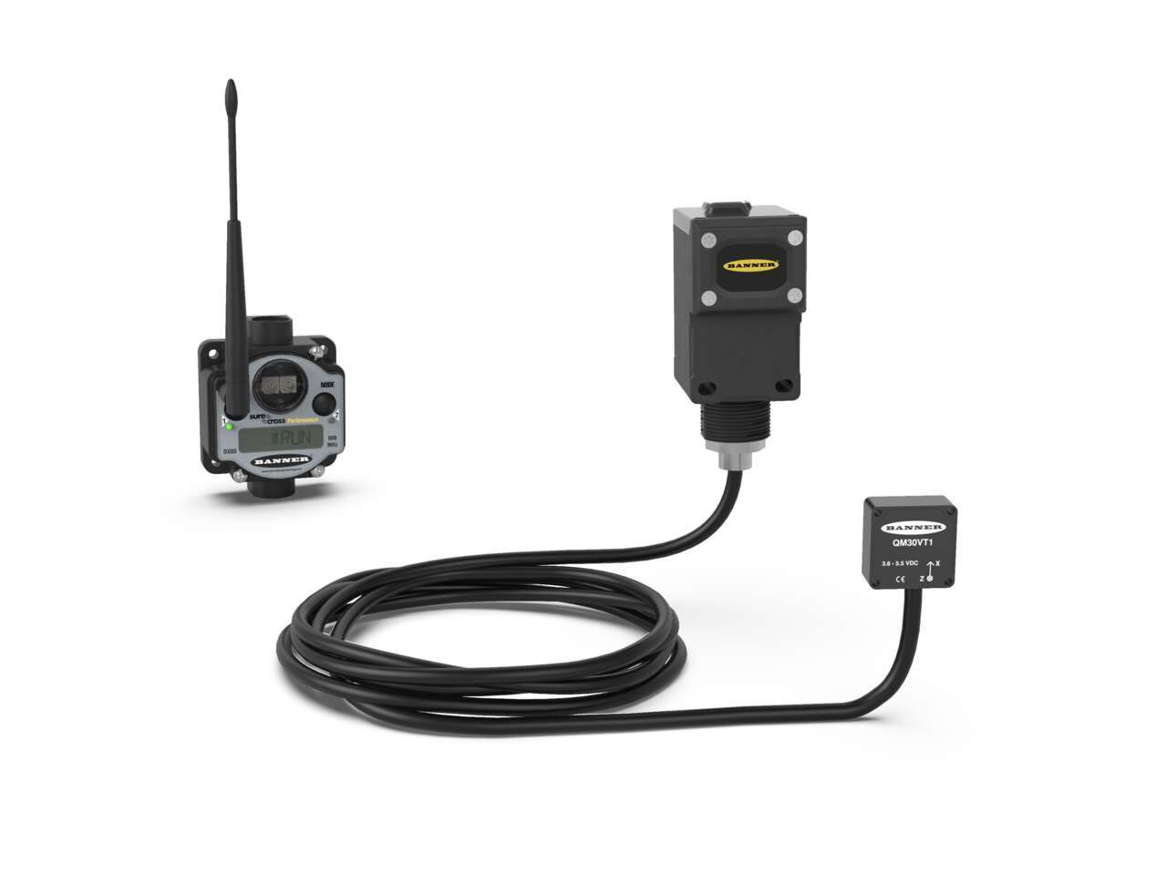 QM30VT Series vibration and temperature sensor QM30VT Series vibration and temperature sensor
