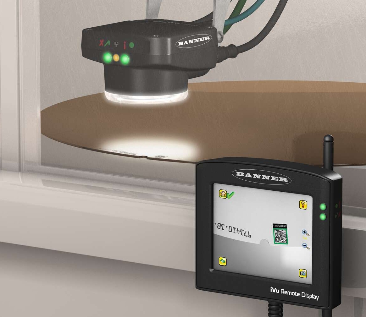 iVu-Plus-Gen2-BCR---Wafer-2D-Barcode-Validation DPM code reading on a semiconductor wafer