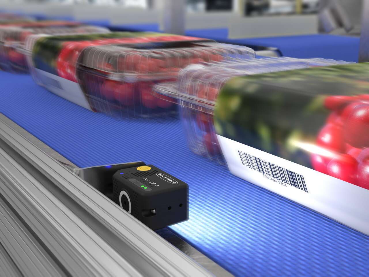 ABR3000 Series Packaging 1D Code ABR 3000 tracks produce throughout packaging