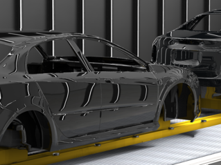 Paint Tunnel Inspection in Motor Vehicle Manufacturing