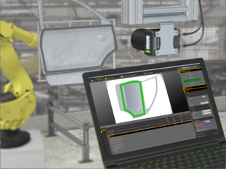 Detecting a Line of Adhesive on a Vehicle Door Panel