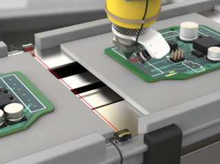 Detección de Adhesivo de PCB Durante el Proceso de Ensamblaje