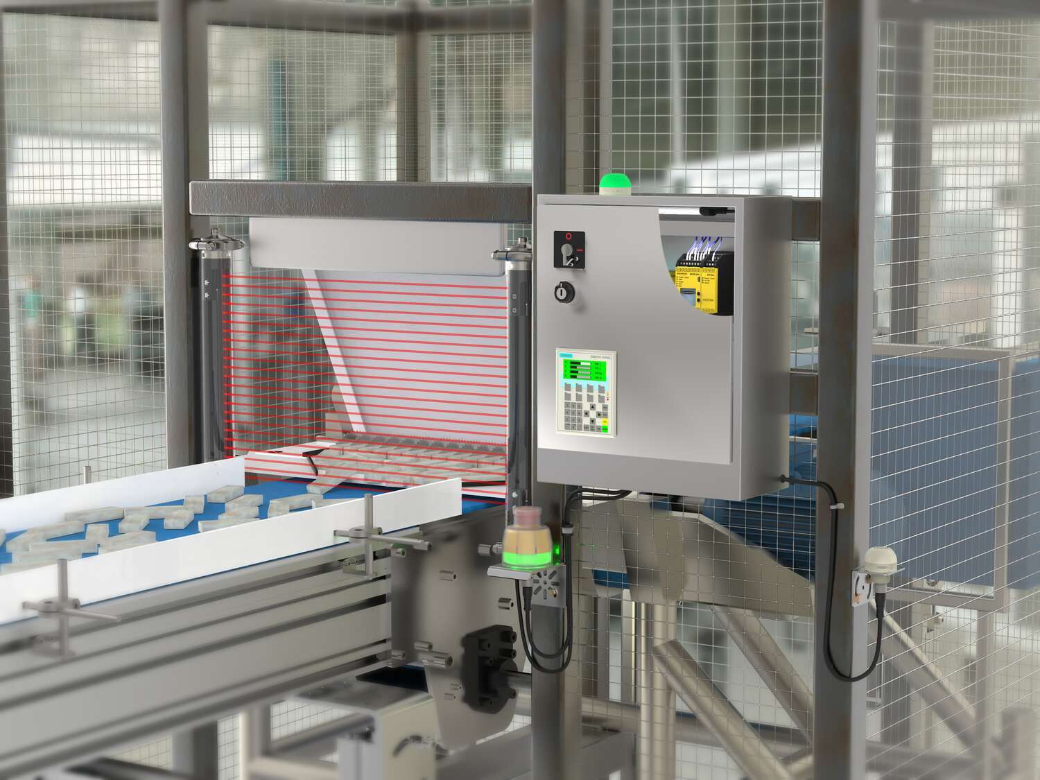 Safety in Washdown Environments: Meat Slicing Machine