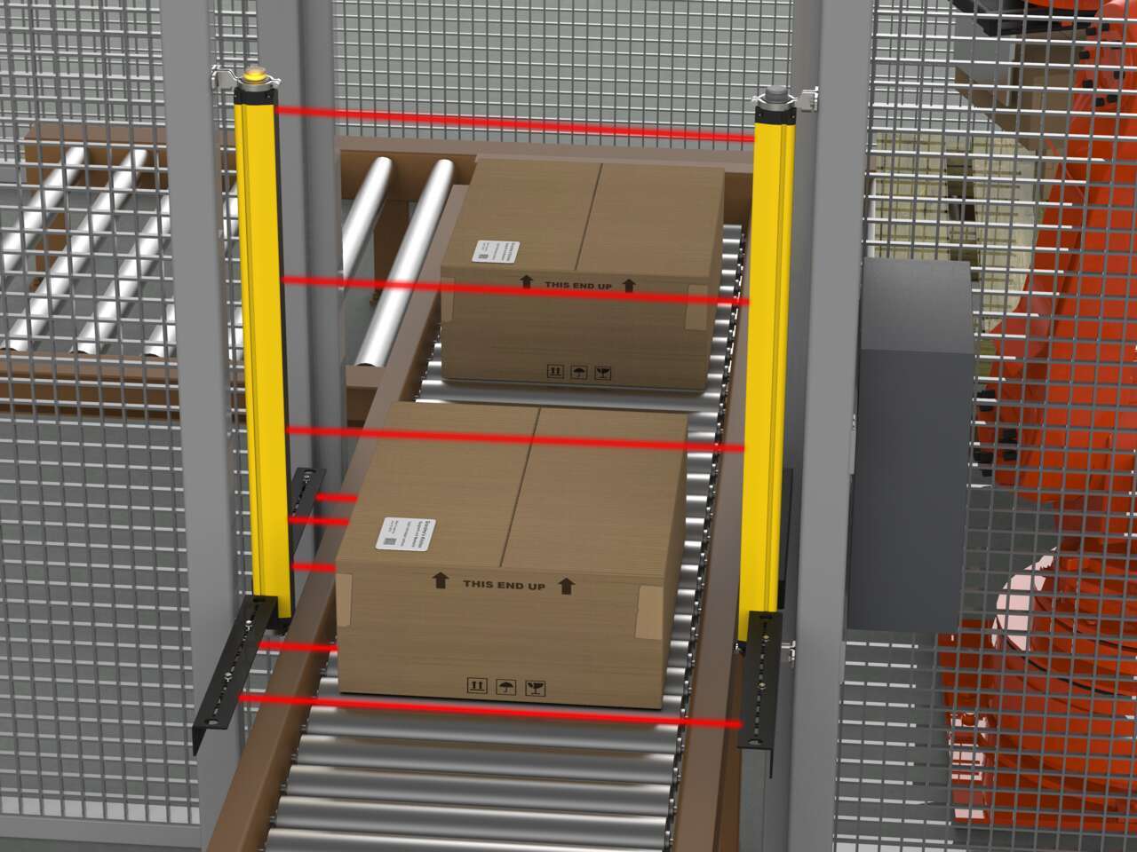 Kits de Muting para Cortinas de Luz de Segurança