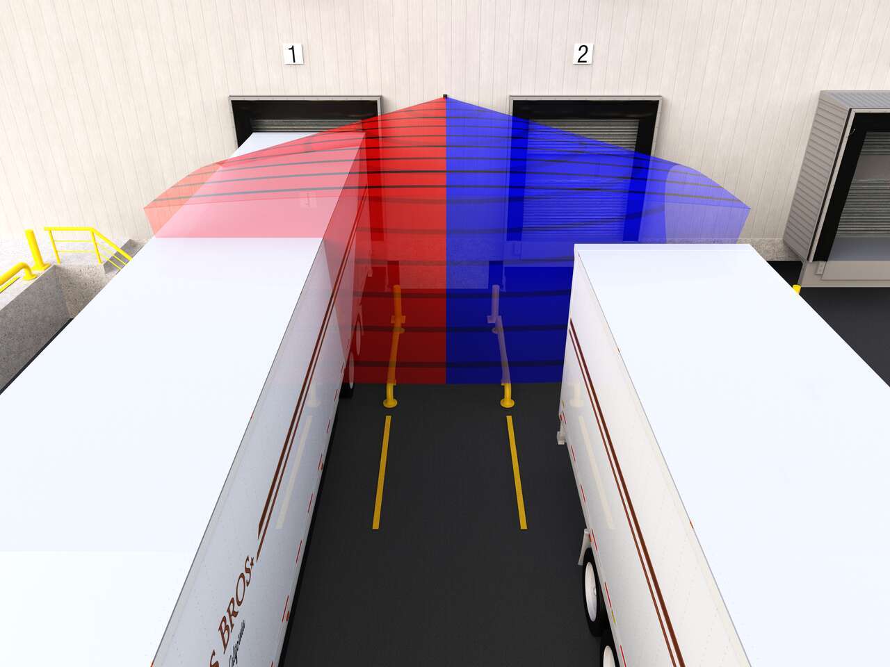 Accurate Vehicle Detection at Loading Docks