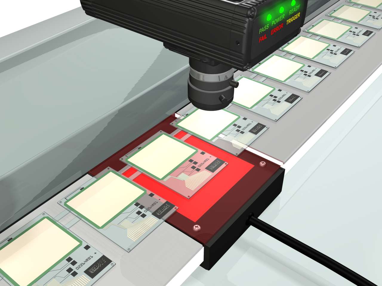 Industrial Barcode Verification on a Cell Phone Component