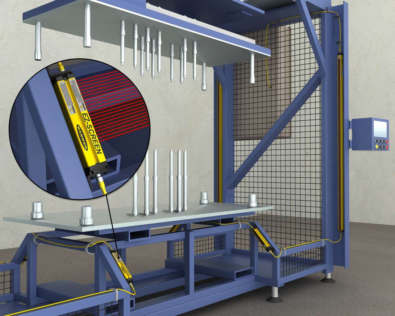 Heat Stake Machine Safeguarding