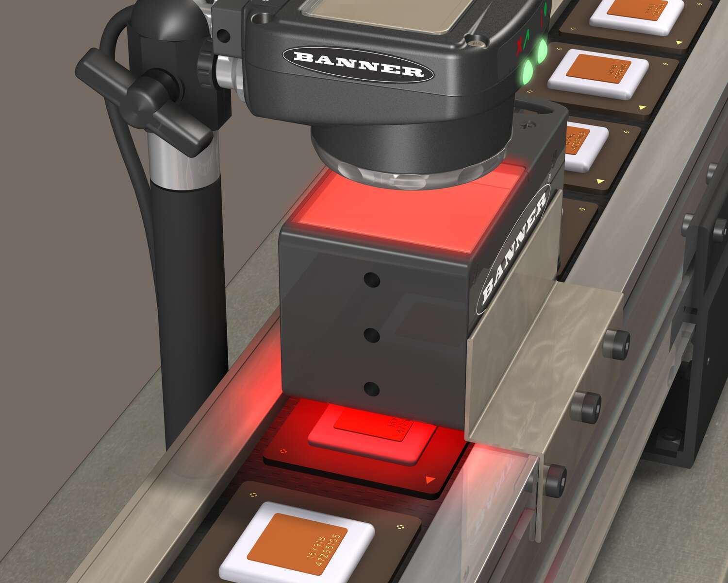 iVu series TG - Chip Code Inspection with On-Axis Light