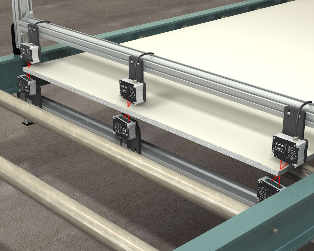 Drywall Thickness Measurement with a Network of Sensors