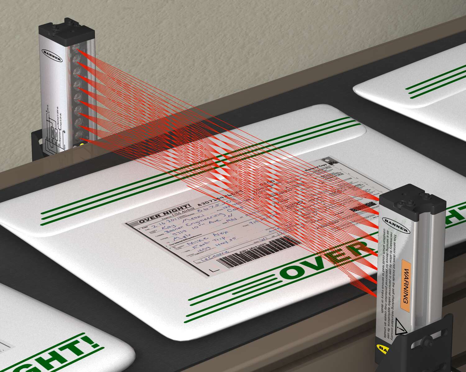 LX3 Shipping Flat Sensing