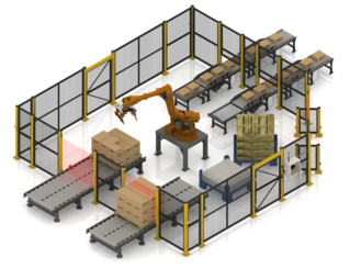 Robotic Palletizer Safeguarding