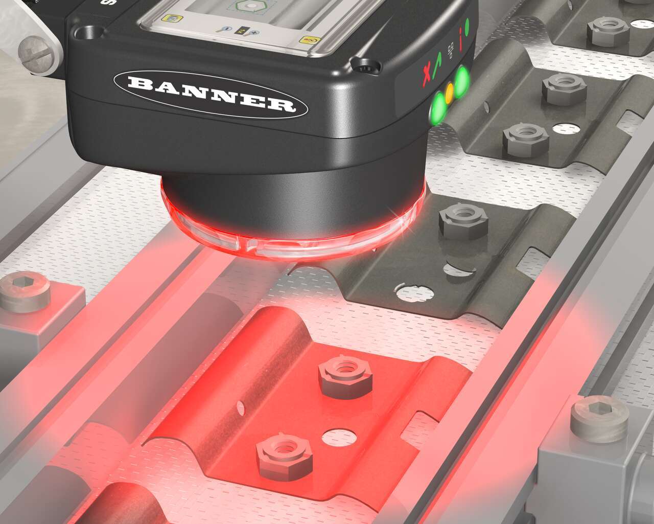 Multiple Point Inspection on Stamped Metal Parts