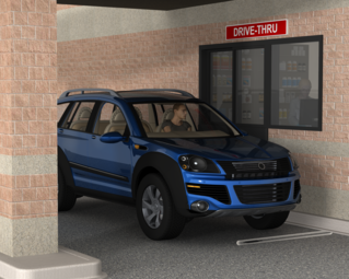 Drive Thru Vehicle Detection and Monitoring