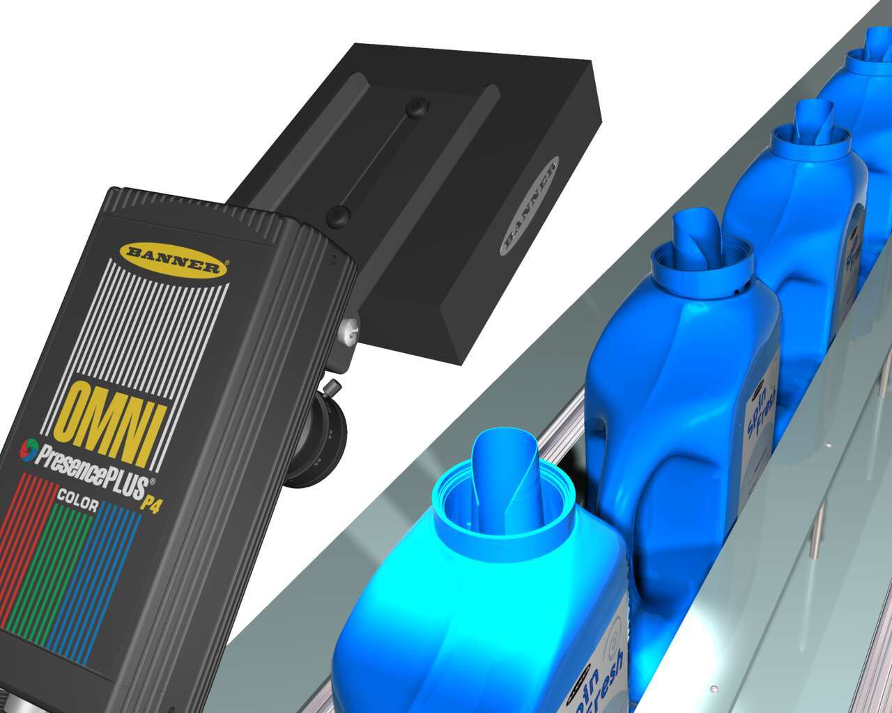 Color Inspection of Pour Spouts