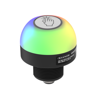 K50 Pro Series 50 mm Programmable Multicolor Pick-to-Light Touch Buttons