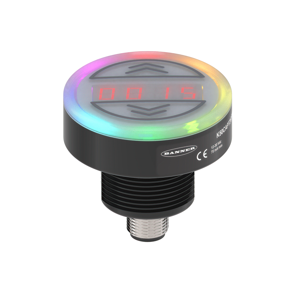 K50 Pro 50 mm Programmable Multicolor Touch Button with Display