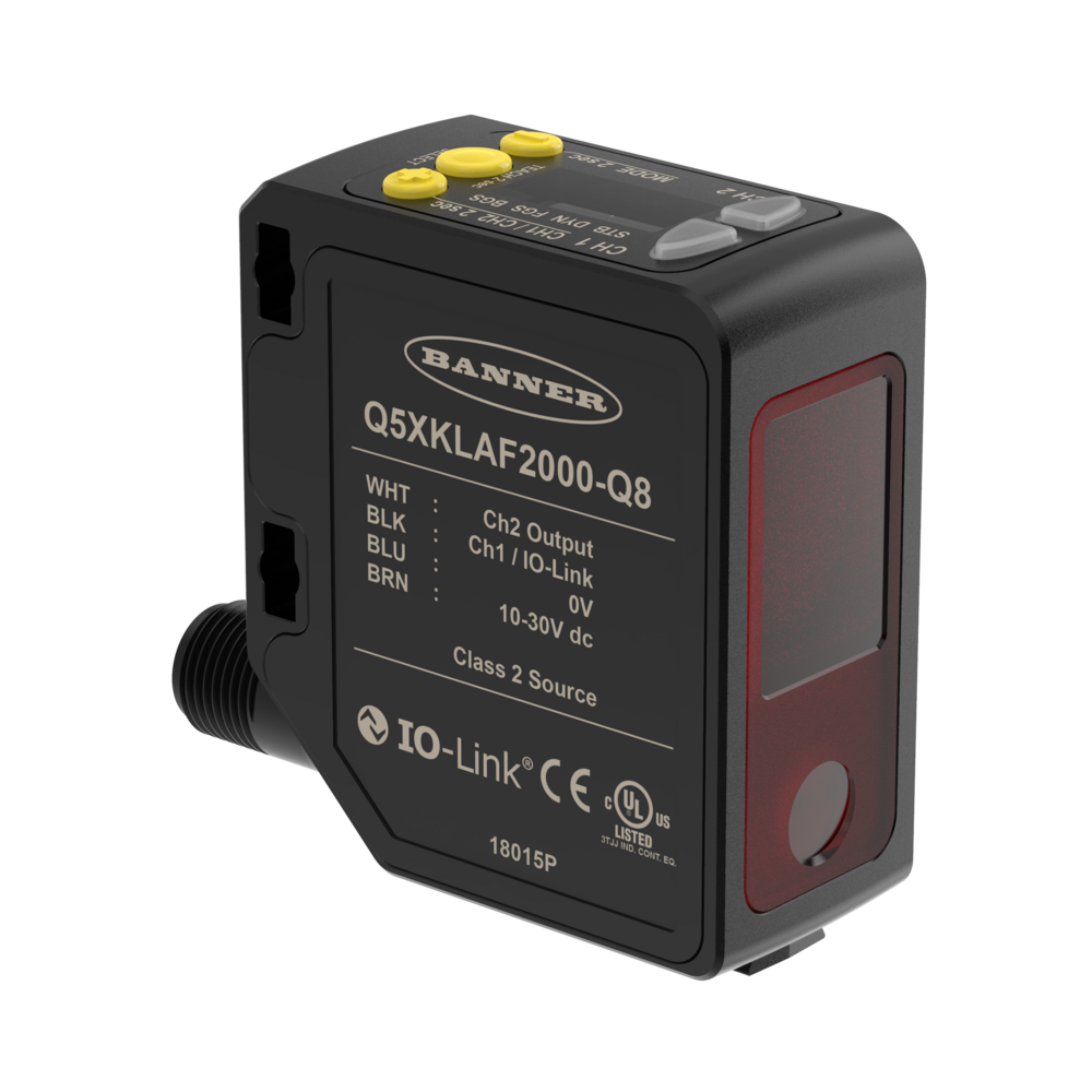 Q5X Series High Power, Multi-Purpose Photoelectric Sensor