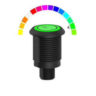 S22 Pro Serisi 22 mm Çapında, Programlanabilir, Çok Renkli Dokunmatik Butonlar