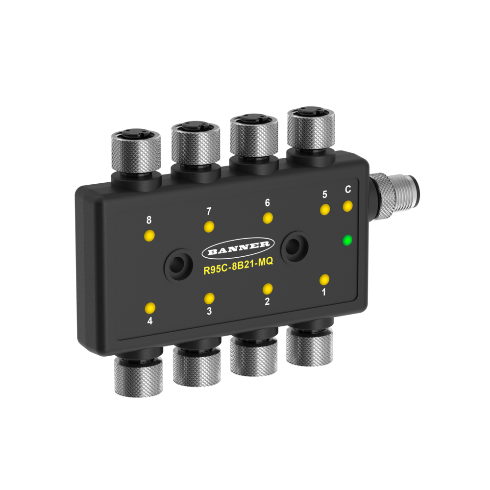 R95C-8B21-MQ 8-port Discrete Modbus Hub