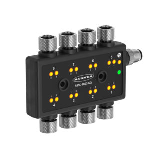 R95C 8-Port 2-Channel Discrete IO-Link Hub