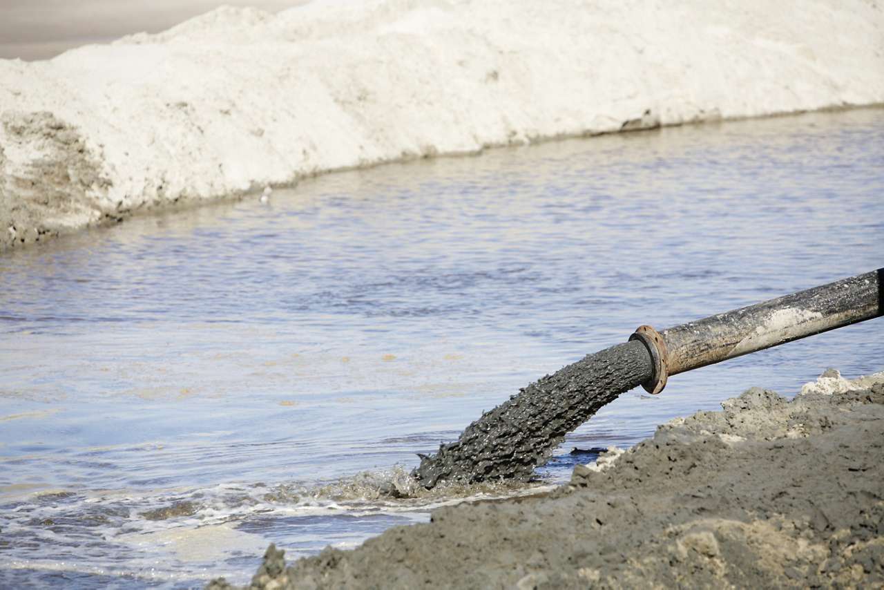 Detecting Leaks Along a Coal Slurry Pipeline