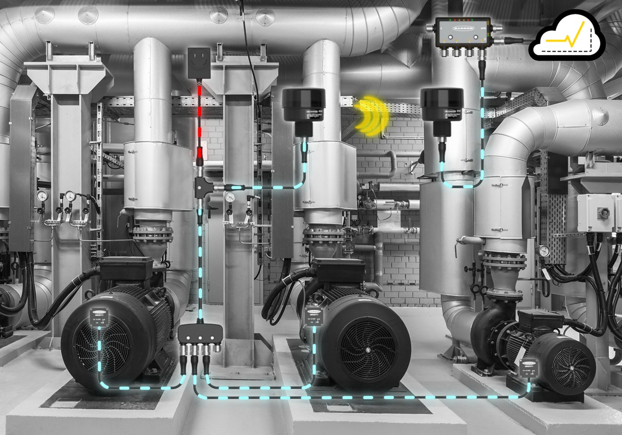 Optimice su Sistema de Monitoreo de Vibraciones Combinando Tecnología Alámbrica e Inalámbrica