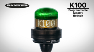 K100 Programmable Display Beacon Overview