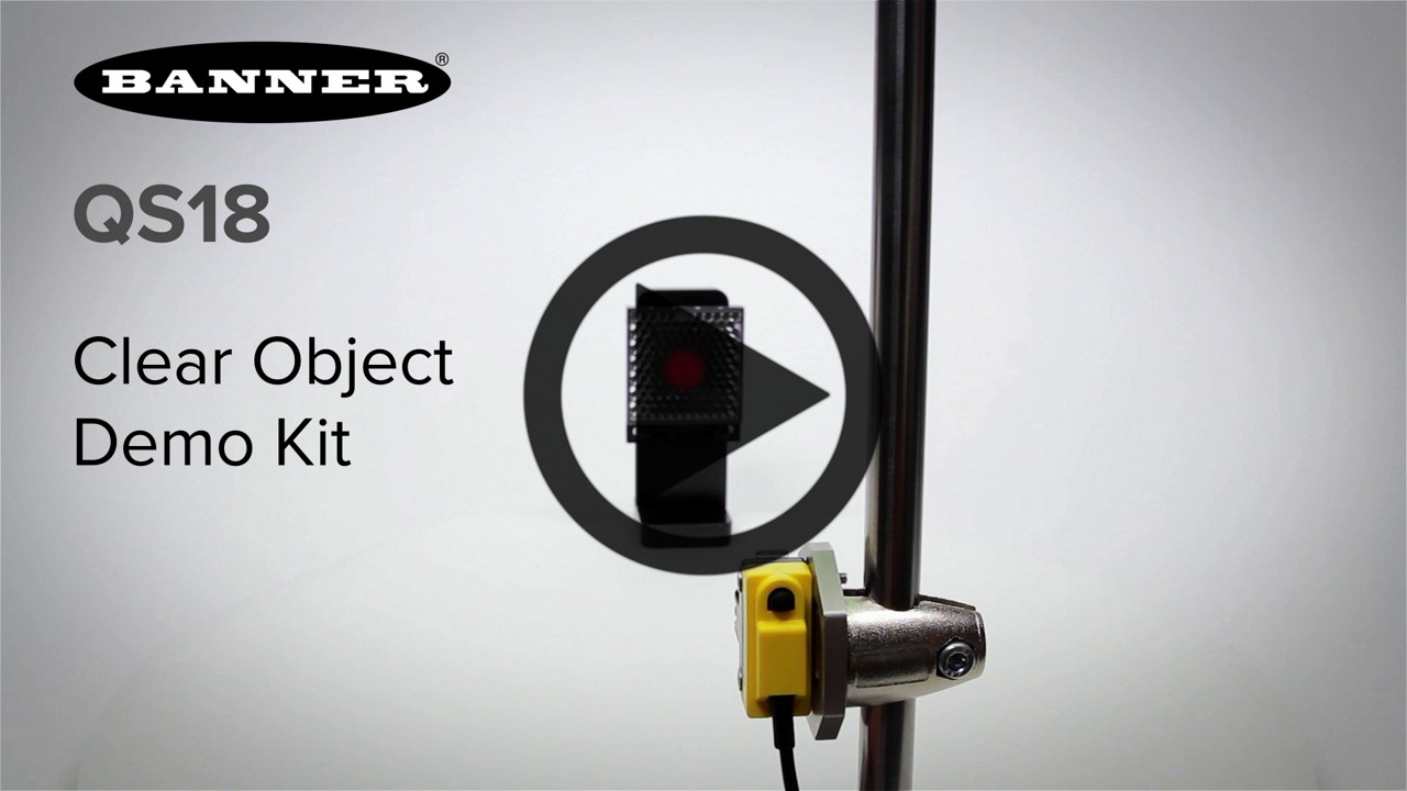 QS18 Expert Clear Object Detection Demo Kit [Video]